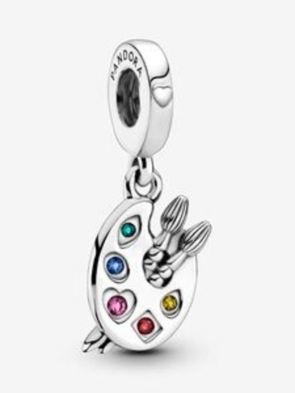 Pandora Artist's Palette Dangle Charm Art Painting